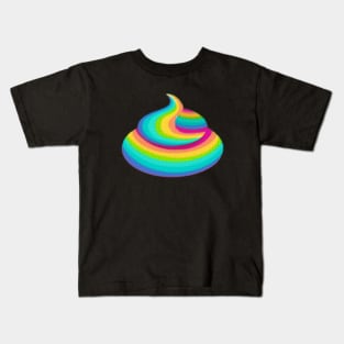 Pastel Poop Kids T-Shirt